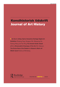 Cover image for Konsthistorisk tidskrift/Journal of Art History, Volume 93, Issue 1
