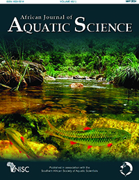 Cover image for African Journal of Aquatic Science, Volume 49, Issue 1