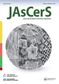 Cover image for Journal of Asian Ceramic Societies, Volume 12, Issue 2