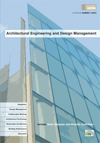 Cover image for Architectural Engineering and Design Management, Volume 20, Issue 3