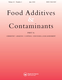Cover image for Food Additives & Contaminants: Part A, Volume 41, Issue 6