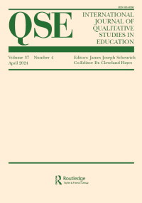 Cover image for International Journal of Qualitative Studies in Education, Volume 37, Issue 4