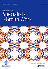 Cover image for The Journal for Specialists in Group Work, Volume 49, Issue 1