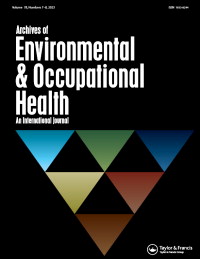 Cover image for Archives of Environmental Health: An International Journal, Volume 78, Issue 7-8