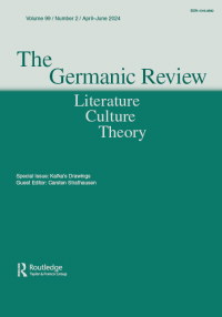 Cover image for The Germanic Review: Literature, Culture, Theory, Volume 99, Issue 2