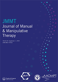 Cover image for Journal of Manual & Manipulative Therapy, Volume 32, Issue sup1