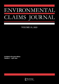 Cover image for Environmental Claims Journal, Volume 35, Issue 2