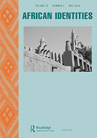Cover image for African Identities, Volume 22, Issue 2