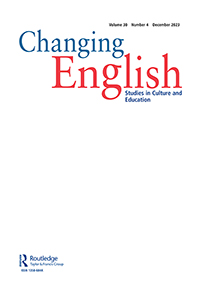 Cover image for Changing English, Volume 30, Issue 4