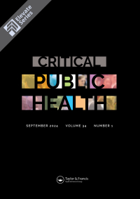 Cover image for Critical Public Health, Volume 33, Issue 5
