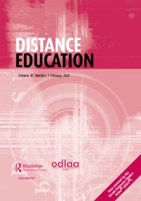 Cover image for Distance Education, Volume 45, Issue 1