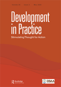 Cover image for Development in Practice, Volume 34, Issue 3