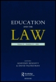 Cover image for Education and the Law, Volume 20, Issue 3