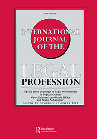 Cover image for International Journal of the Legal Profession, Volume 30, Issue 3