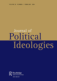 Cover image for Journal of Political Ideologies, Volume 29, Issue 1