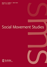 Cover image for Social Movement Studies, Volume 23, Issue 2