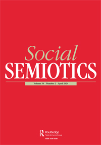Cover image for Social Semiotics, Volume 34, Issue 2