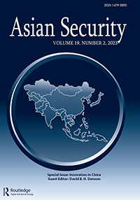 Cover image for Asian Security, Volume 19, Issue 2