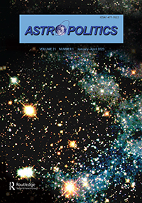 Cover image for Astropolitics, Volume 21, Issue 1