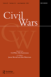 Cover image for Civil Wars, Volume 25, Issue 2-3