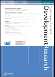 Cover image for The European Journal of Development Research, Volume 20, Issue 3