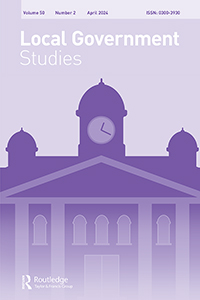 Cover image for Local Government Studies, Volume 50, Issue 2