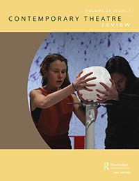 Cover image for Contemporary Theatre Review, Volume 33, Issue 3