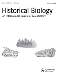 Cover image for Historical Biology, Volume 36, Issue 4