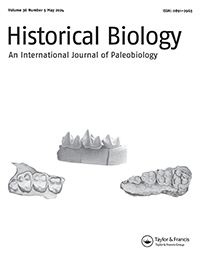 Cover image for Historical Biology, Volume 36, Issue 5