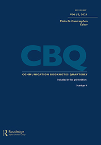 Cover image for Communication Booknotes Quarterly, Volume 52, Issue 4