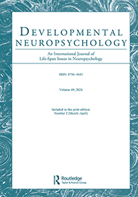 Cover image for Developmental Neuropsychology, Volume 49, Issue 2