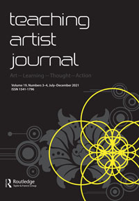 Cover image for Teaching Artist Journal, Volume 19, Issue 3-4