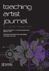 Cover image for Teaching Artist Journal, Volume 20, Issue 1-4