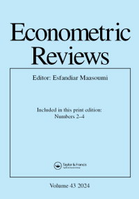 Cover image for Econometric Reviews, Volume 43, Issue 2-4