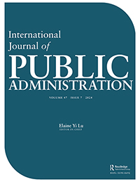 Cover image for International Journal of Public Administration, Volume 47, Issue 7