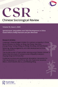 Cover image for Chinese Sociological Review, Volume 56, Issue 2