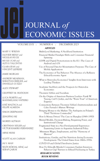 Cover image for Journal of Economic Issues, Volume 57, Issue 4