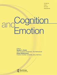 Cover image for Cognition and Emotion, Volume 38, Issue 3