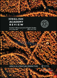 Cover image for English Academy Review, Volume 40, Issue 1