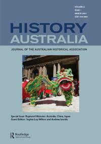 Cover image for History Australia, Volume 21, Issue 1