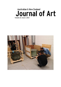 Cover image for Australian and New Zealand Journal of Art, Volume 23, Issue 1