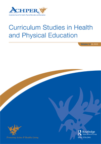 Cover image for Curriculum Studies in Health and Physical Education, Volume 14, Issue 3
