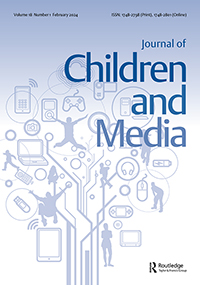 Cover image for Journal of Children and Media, Volume 18, Issue 1