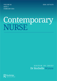 Cover image for Contemporary Nurse, Volume 60, Issue 1