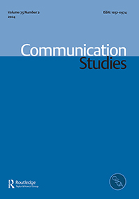 Cover image for Communication Studies, Volume 75, Issue 2