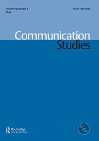 Cover image for Communication Studies, Volume 75, Issue 3