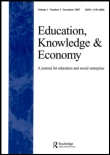 Cover image for Education, Knowledge and Economy, Volume 4, Issue 3