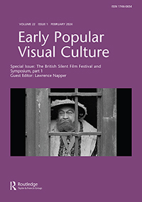 Cover image for Early Popular Visual Culture, Volume 22, Issue 1