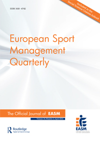 Cover image for European Sport Management Quarterly, Volume 24, Issue 2