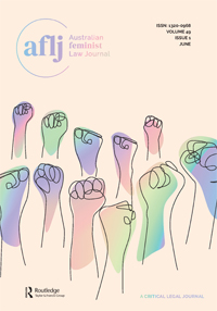 Cover image for Australian Feminist Law Journal, Volume 49, Issue 1